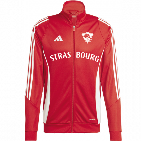 TIRO24 TRAINING JACKET SIG ROUGE