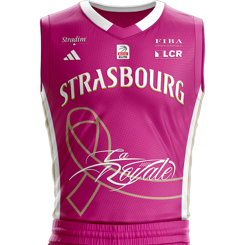 MAILLOT OCTOBRE ROSE OFFICIELLE SIG 24/25W