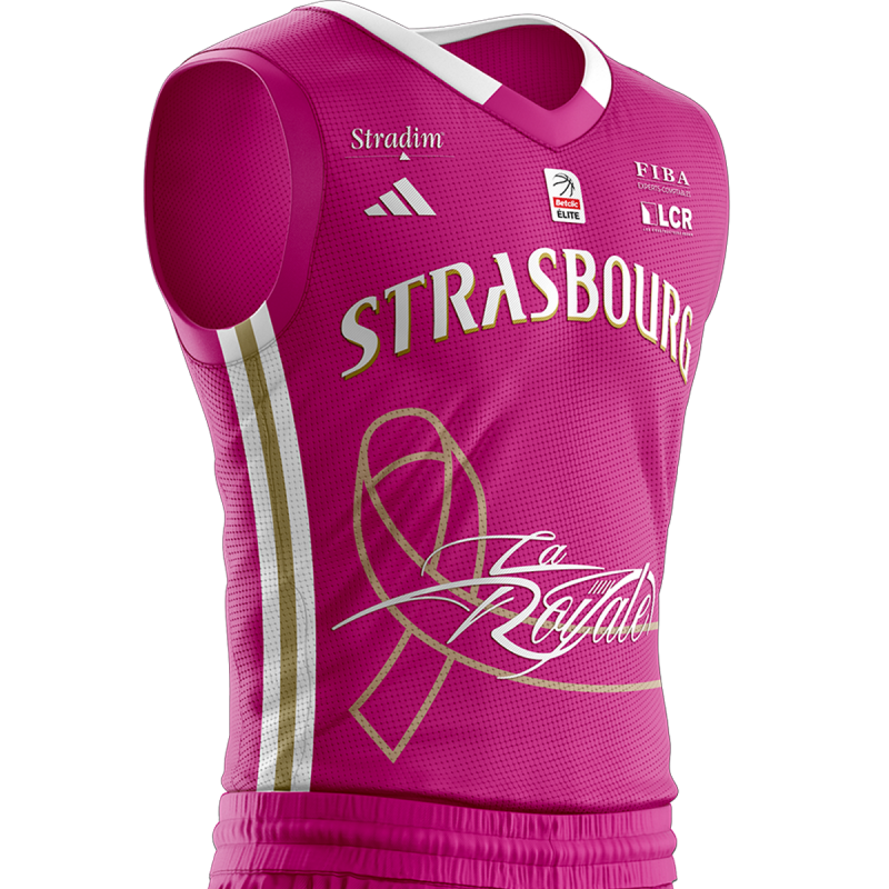 MAILLOT OCTOBRE ROSE OFFICIELLE SIG 24/25W