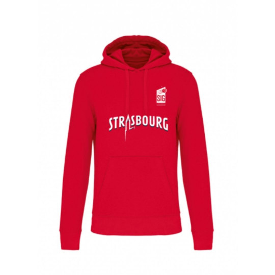 SWEAT ROUGE ENFANT STRASBOURG SIG