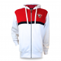 GILET MOLLETON SIG ADULTE BLANC & ROUGE