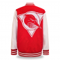 BLOUSON TEDDY SIG ROUGE & BLANC