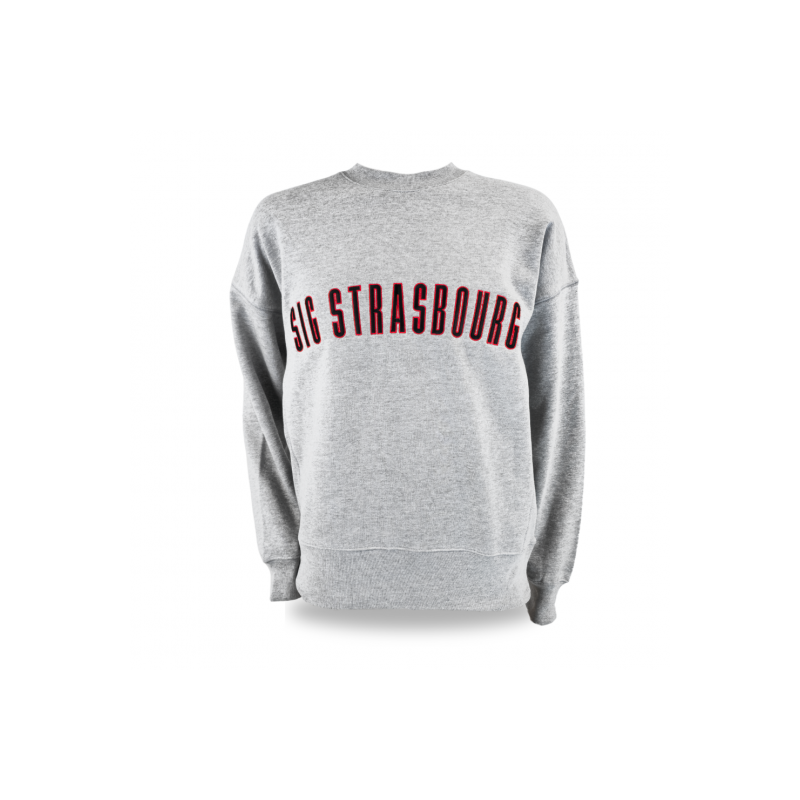 SWEAT COTON SIG X MP ENFANT GRIS
