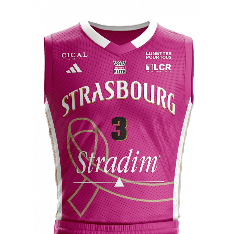 MAILLOT OFFICIEL OCTOBRE ROSE 25/26 F